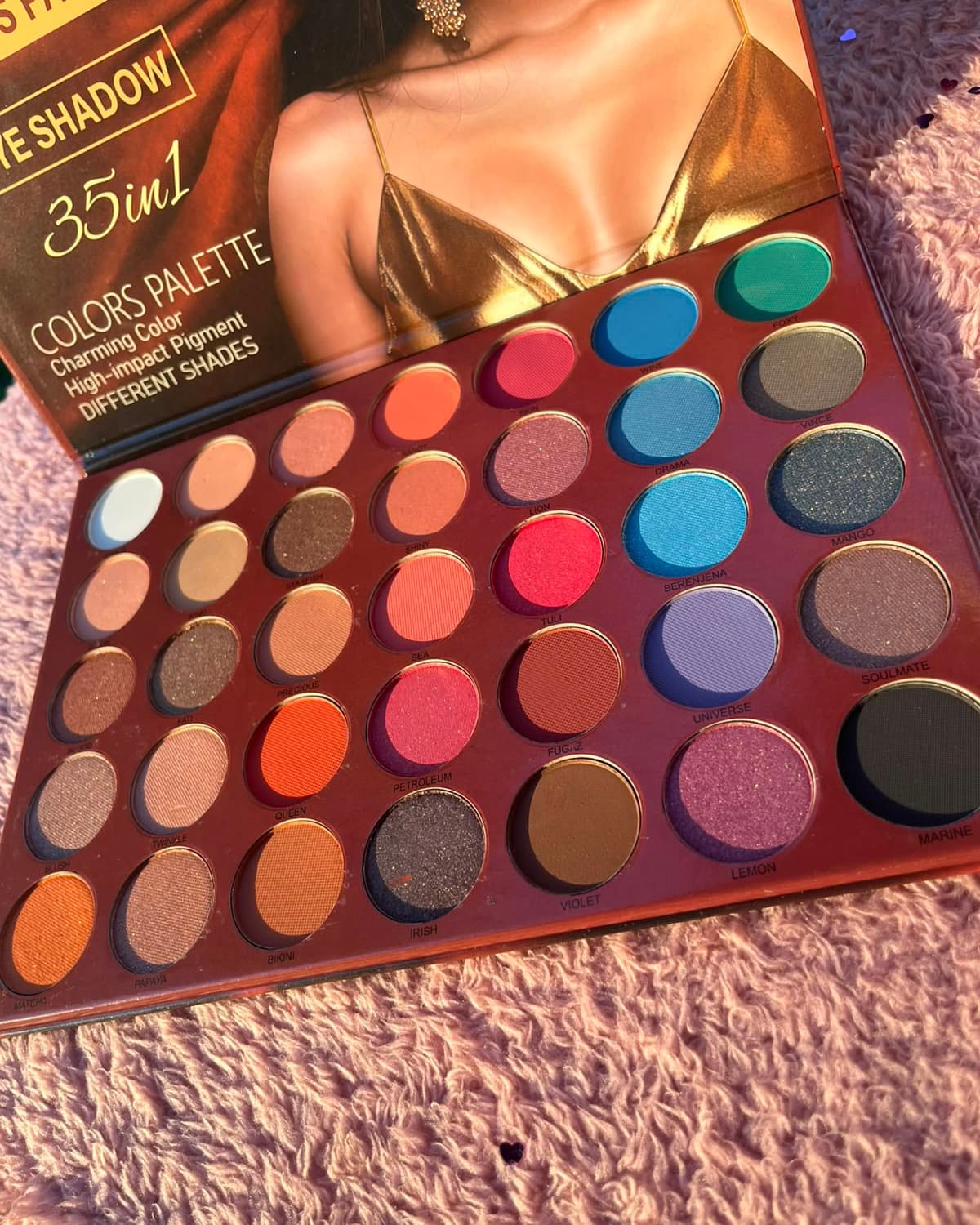 Paleta de 35 sombras NOCHE🌜