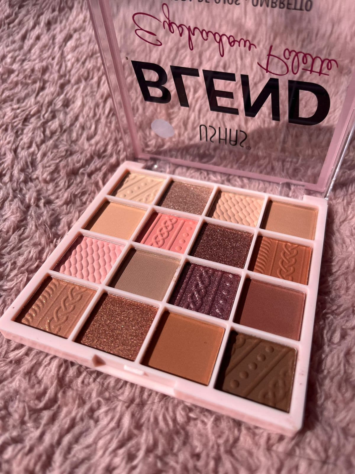 Paleta de 16 sombras
