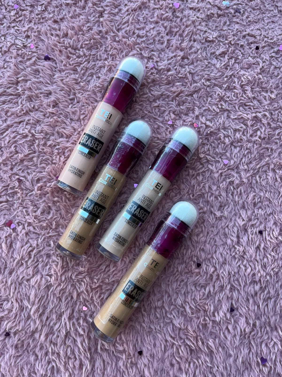 Corrector liquido retractil con aplicador TEI